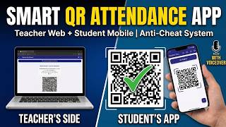 Smart QR Code Attendance System | Full Flutter & Firebase App Demo (Web + Mobile) screenshot 3
