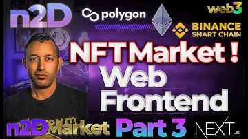 🚀Powerful Web3 Multi-Chain NFT Marketplace Part3: Create the NextJS Frontend and attach Contract!! 🤩