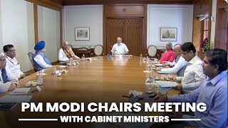 PM Modi chairs meeting with Cabinet ministers screenshot 4