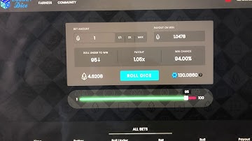 How to Win More EOS on EOSDice BET