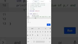 how to study c programming language simple calculator in C Programming #cprogramming  #ytshorts