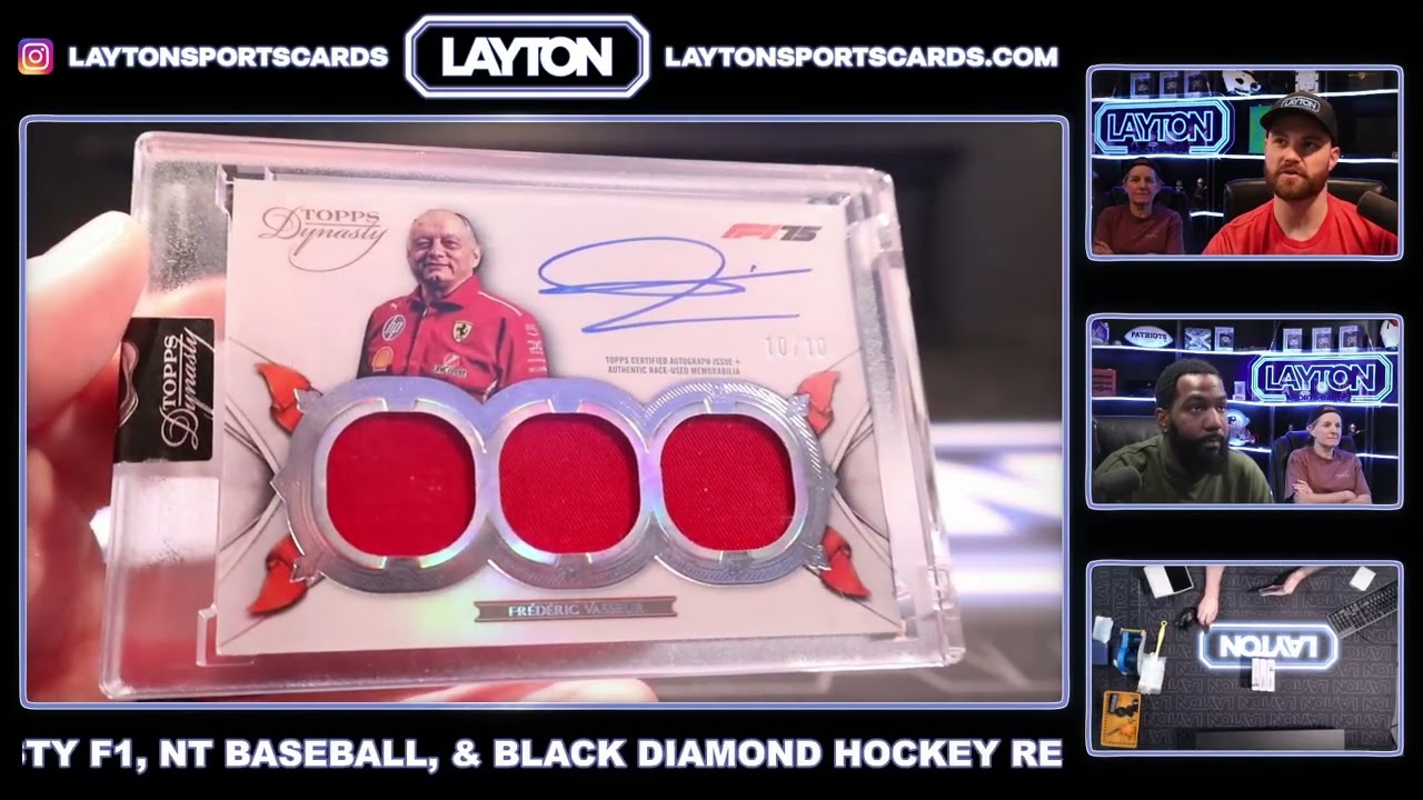 2025 Topps Dynasty Formula 1 Racing Hobby 5 Box Case Break #5