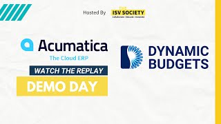 Acumatica Demo Day - Dynamic Budgets