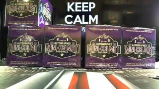 UltimateBoxBreaks.com: 2016 Leaf Mini Helmet 8 Box Case Break #3