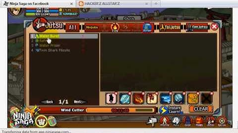 Ninja Saga  NEW Element Hack