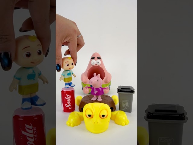 Satisfying Experience with Cocomelon JJ Collection Toys | I'm Peppa Pig!!! #short #funny