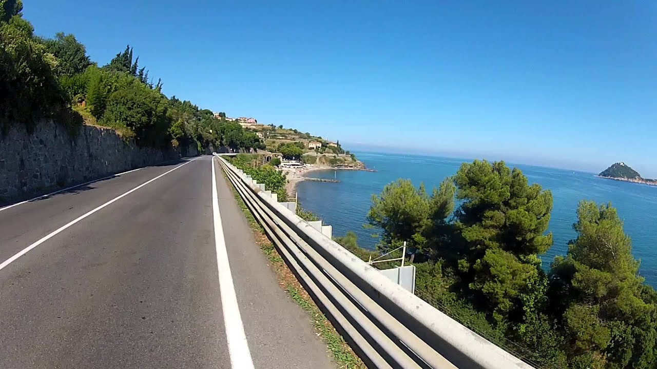 Alassio, Albenga, Italy. Cycling Italy's Fascinating coast. Fatih Aksoy