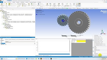 Helical Gear Mesh Simulation with Ansys Rigid Body Dynamic