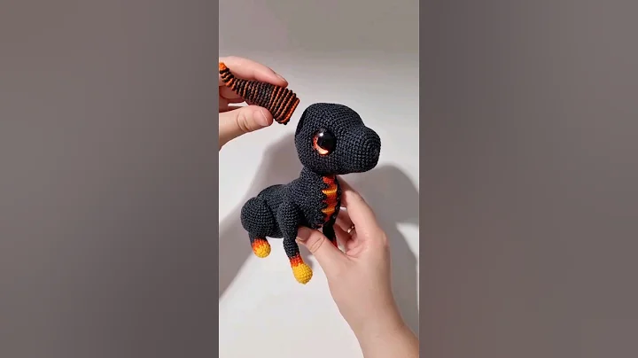 Fire 🔥 #amigurumi #dragon #crochet