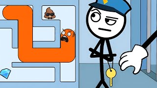 Impossible Brain Test 😵 | Thief Puzzle Game Walkthrough VS Pet Me Maze | Viral Puzzle Game 2026. screenshot 2