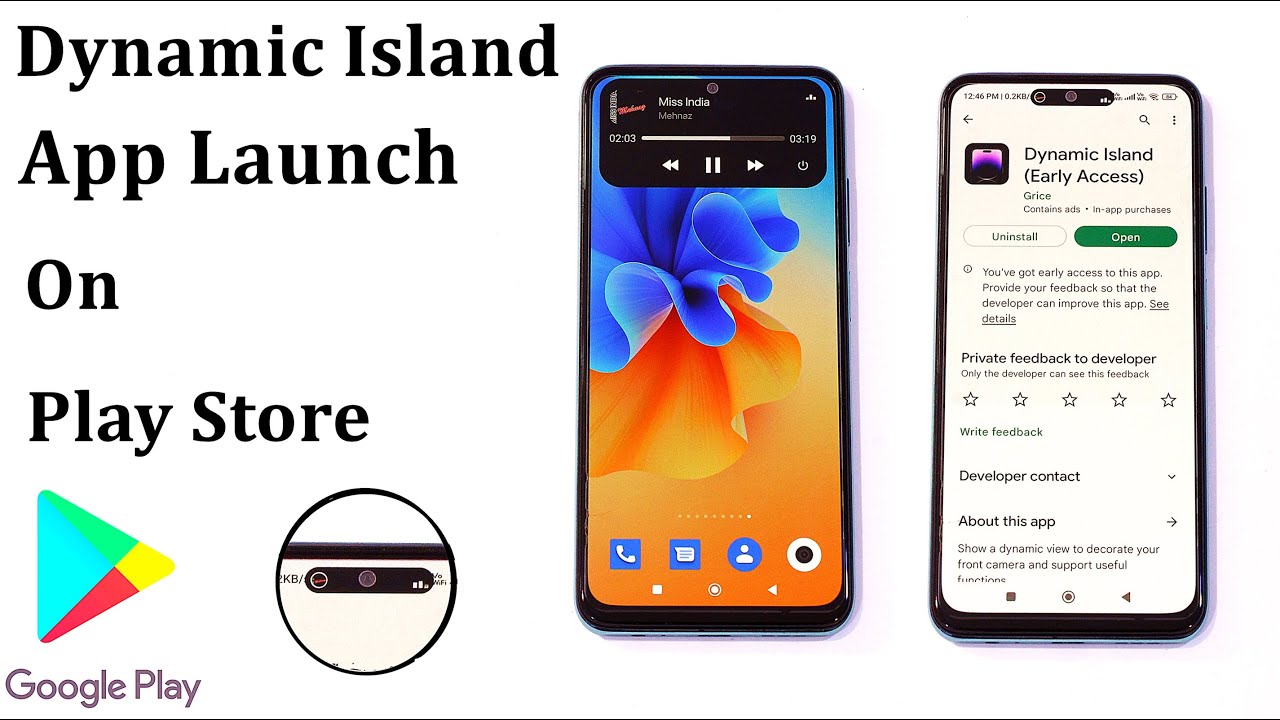 Dynamic Island On Android | Download iPhone 14 Pro Dynamic Island App ...