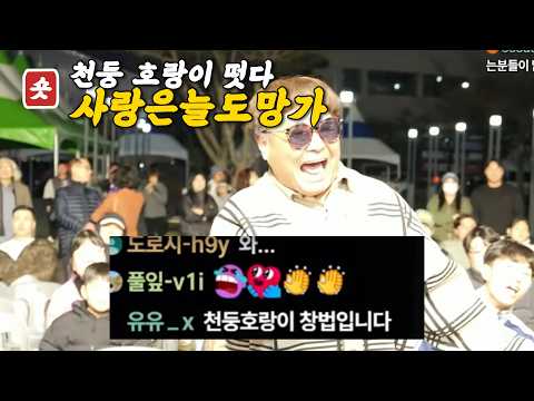 [숏] <strong>천둥</strong> 호랑이 떳따 사라은 늘 도망가