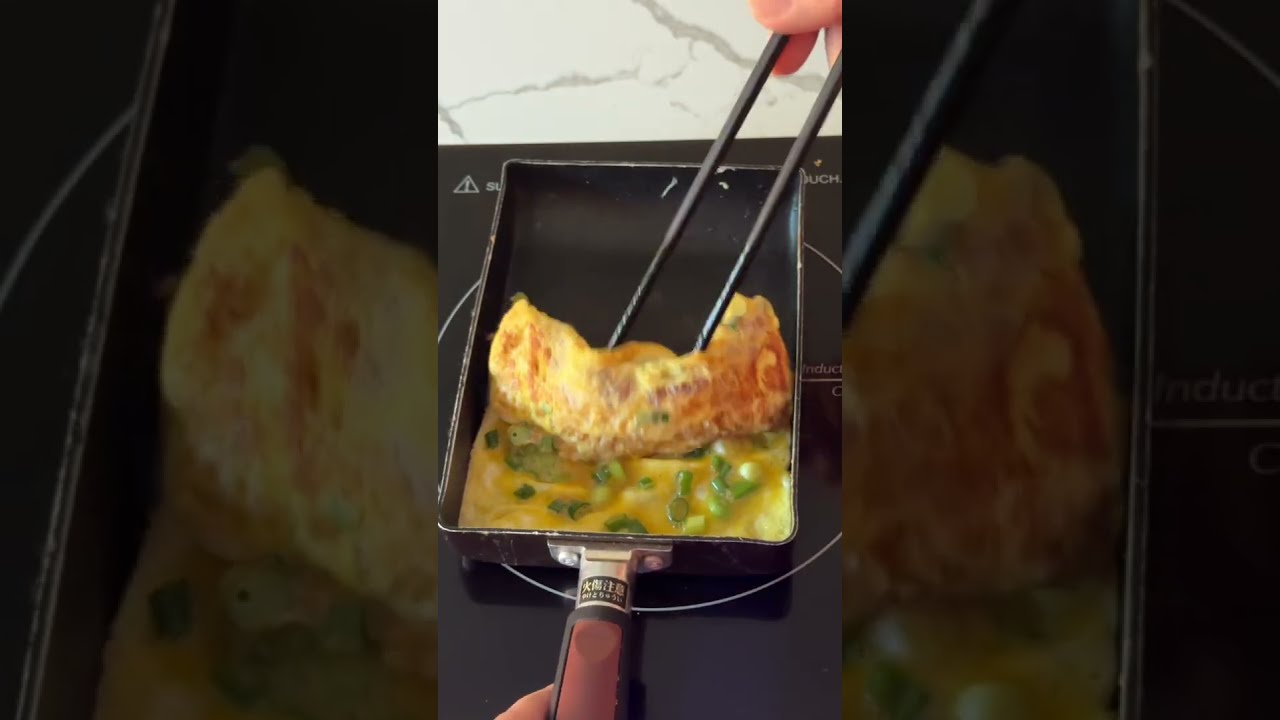 Tamagoyaki with Green Onions Recipe – Japanese Cooking 101