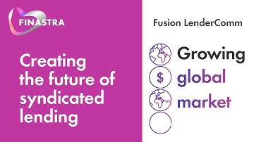 Fusion LenderComm: Creating the future of syndicated lending