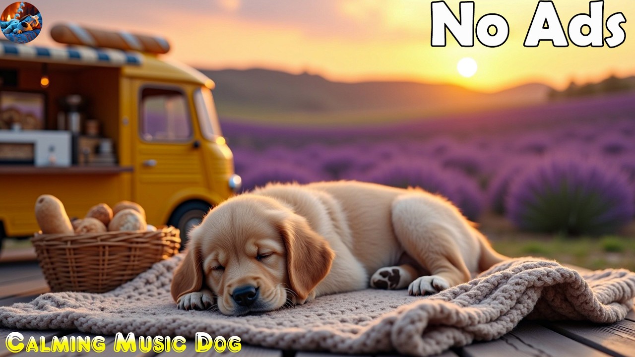 12h Dog Sleep Music🐶 Relaxing for Dog🎵Separation anxiety relief and stress🌙Fall Asleep in 3 Minutes