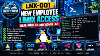 Details LNX-001: New Employee Linux Access | Real-World Linux Admin Lab News