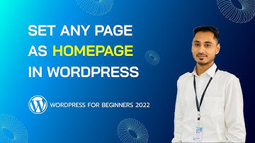 How to Set Any Page As Homepage in Wordpress