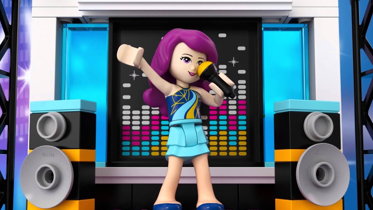 Pop Star TV Studio - LEGO Friends - - Product Animation - YouTube