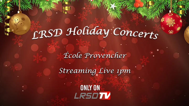 Holiday Concert - cole Provencher 1PM