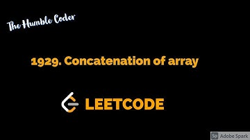 Concatenation of array 1929 | Leetcode Easy
