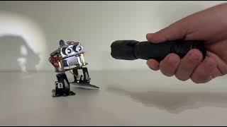 Motion Control of Robots: An Approach Based on Light Source Tracking