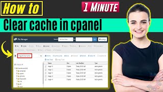 How to clear cache in cpanel 2022 | How to 1 Minute