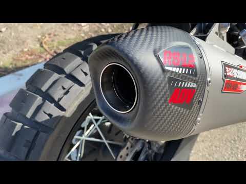 YOSHIMURA COMPLETE SYSTEM RACING RS-12 ADV STAINLESS YAMAHA TENERE 700 2020-2023 video