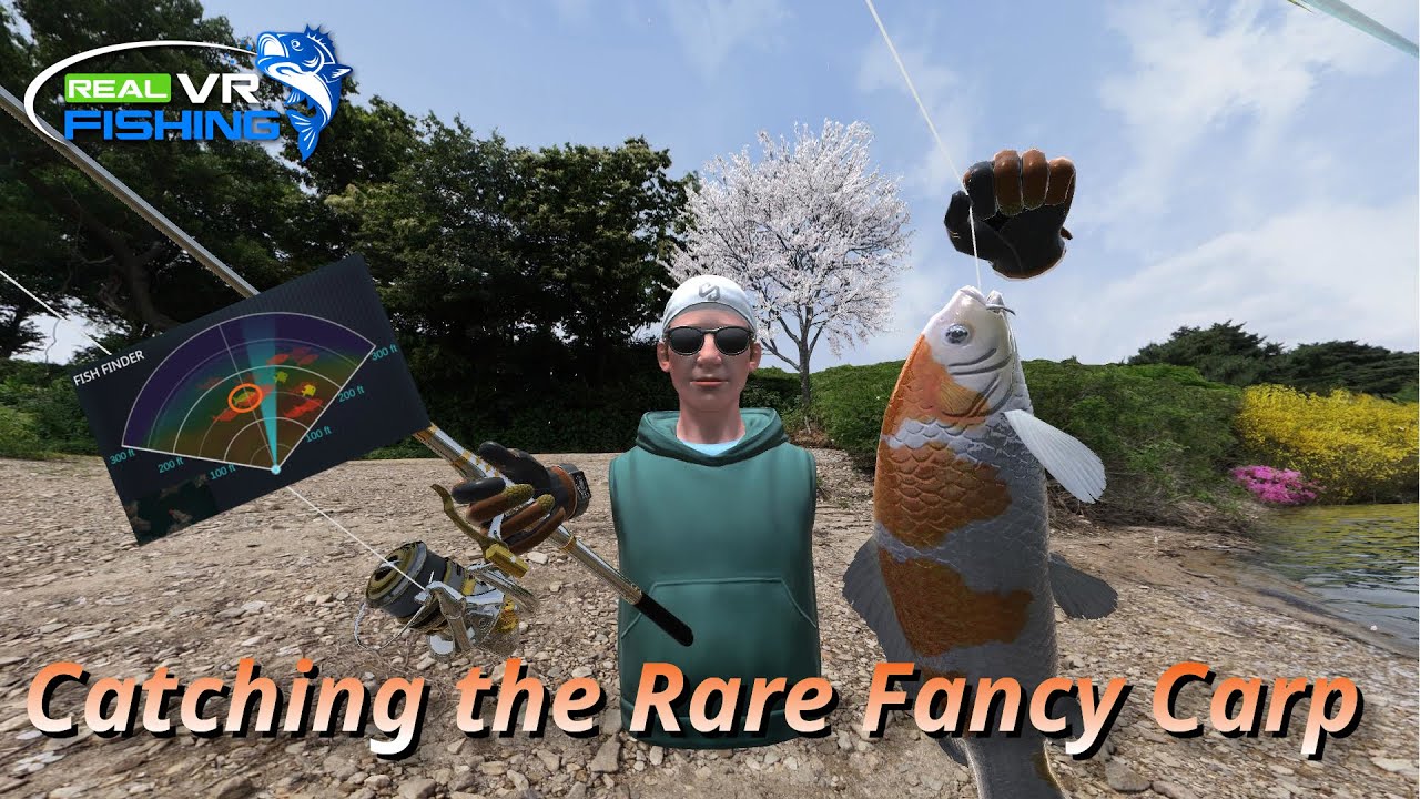 How to catch the Fancy Carp in Real VR Fishing Year 2 Edition. 