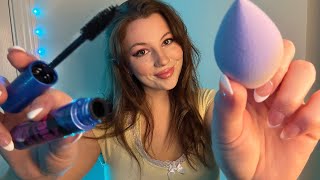 FAST ASMR| Giving You A ✨MAKE-UP GLAM✨*new makeup products!!*