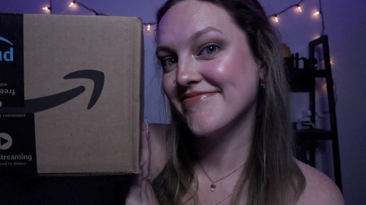 ASMR Unboxing New Props - whispered ramble & trigger assortment