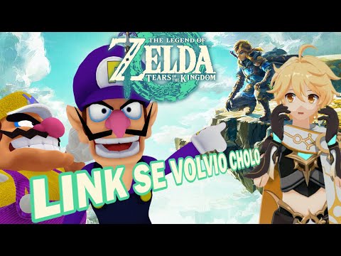 Waluigi quiere trabajar en Zelda tears of the kingdom
