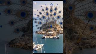 From Rocky Island to Majestic Peacock🦚 #aihomerenovation #short
