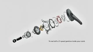 No-derailleur bicycle drivetrain @contavelo.