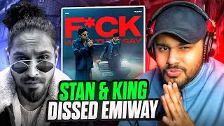 King & Mc Stan Dissed Emiway | F*CK WHAT THEY SAY Reaction