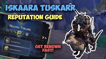 Iskaara Tuskarr Reputation Guide (Renown 25 In 1 Week!)
