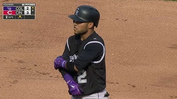 COL@CIN: Amarista hits an RBI double to right-center