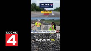 I-94 construction zone sees about 300 crashes in seven months