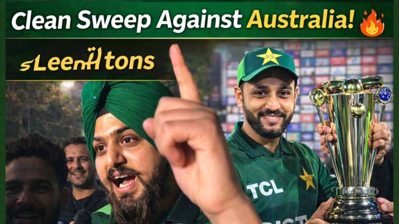 Exclusive 🛑 Dil Jeet Liya | Historic Clean Sweep | Pakistan Fans Celebrate Massive Win vs Australia 