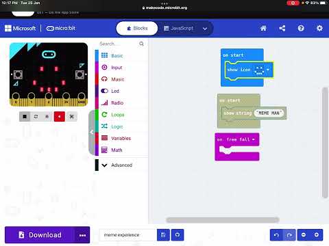 make code.microbit.com press it so you can go to the website that i went