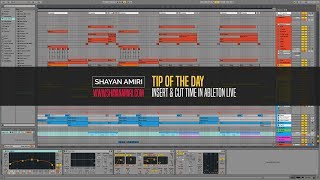 Ableton Live Quick Tip: Insert & Cut Time