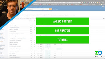 Understanding Ahrefs - Ahrefs Content Gap Analysis Tutorial