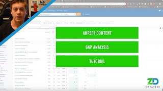 Understanding Ahrefs - Ahrefs Content Gap Analysis Tutorial
