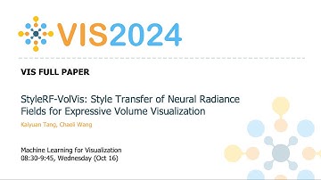 StyleRF-VolVis: Style Transfer of Neural Radiance Fields for Expressive Volume Visualization - Fast