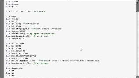 Program RTS concepts in VB6.0 #7