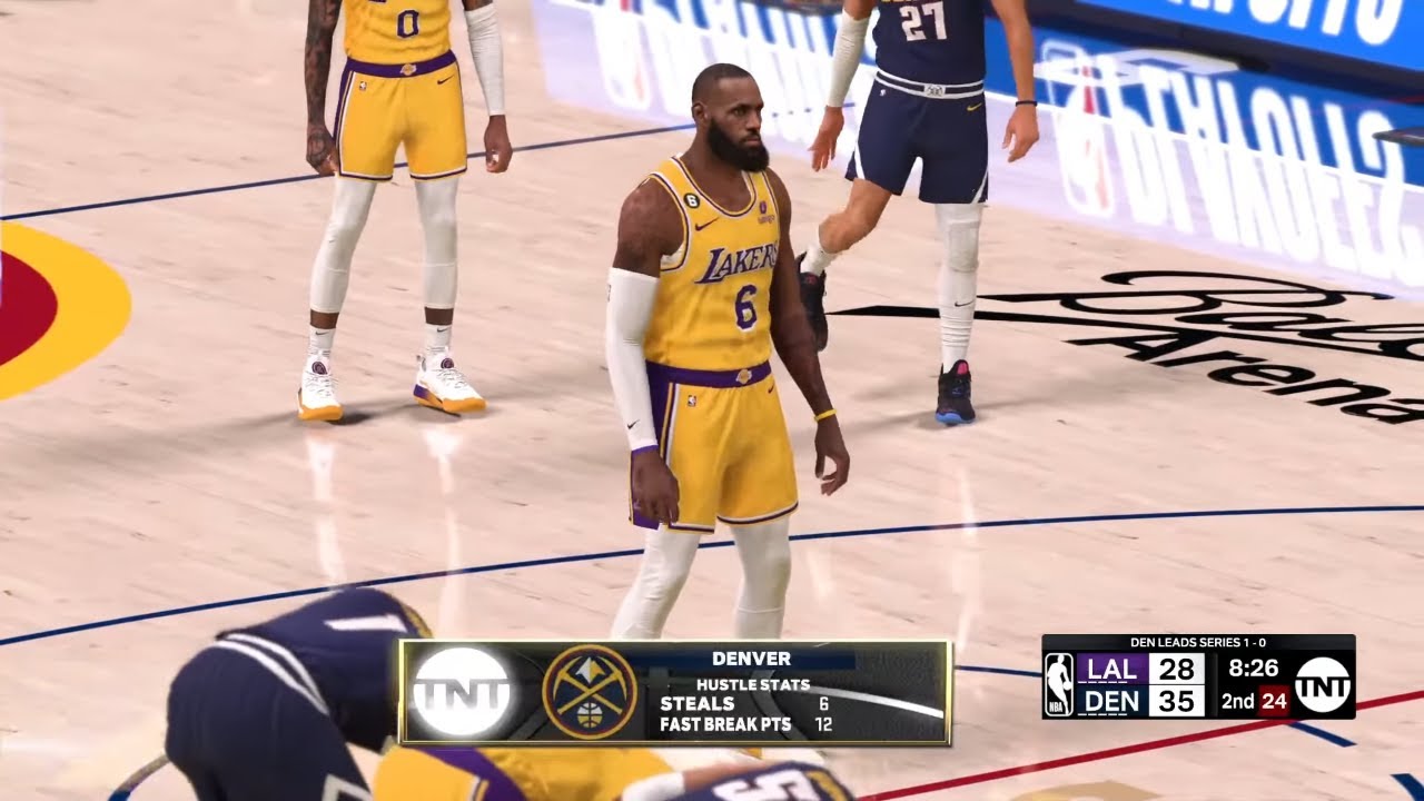 NBA LIVE! Los Angeles Lakers vs Denver Nuggets GAME 3 LIVE May 21, 2023 NBA Playoffs NBA 2K23