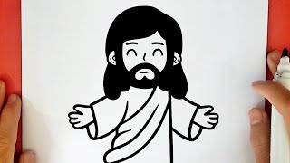 HOW TO DRAW JESUS CHRIST by GuuhDrawings 10,439 views 2 months ago 8 minutes, 8 seconds