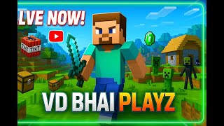 Minecraft Mega Base Build LIVE 🏰 💎 VD Bhai Shorts #minecraft 86