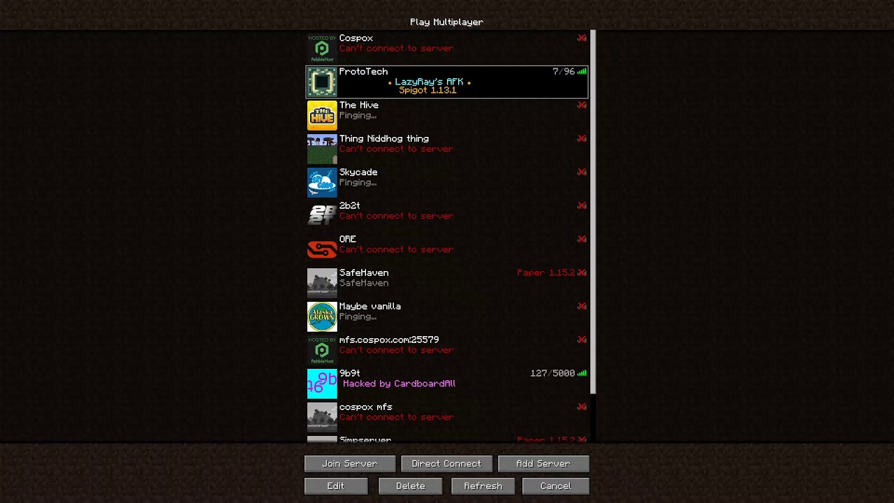 My first time on PROTOTECH! | Server tour - YouTube