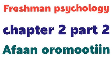 Psychology chapter 2 part 2
