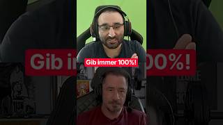 Gib immer 100%! #shorts